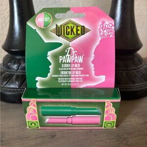 Wicked Movie Dr. PawPaw Glimmer Lip Balm Duo Set Enchanting Colour Changing NEW